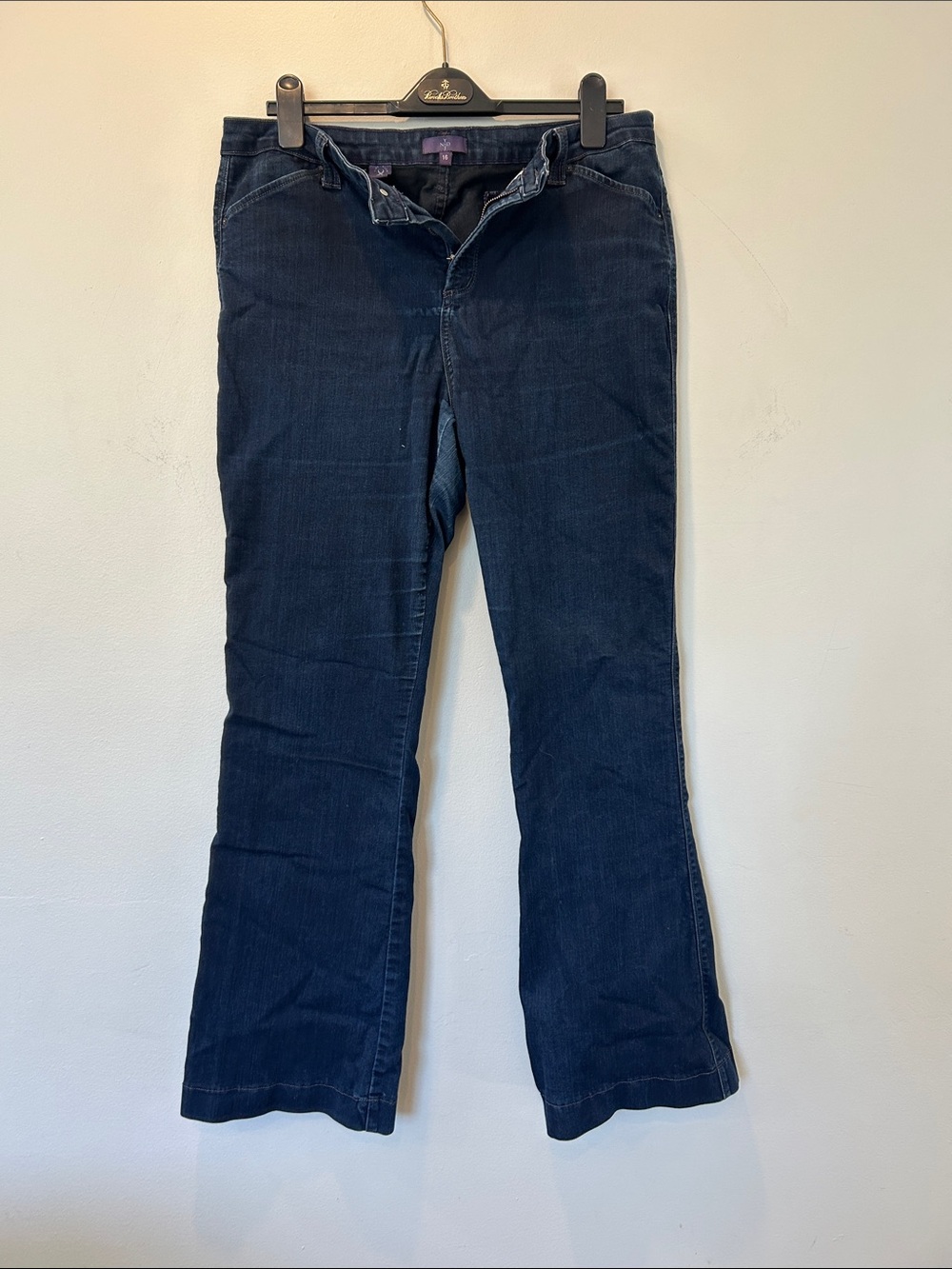 NYDJ Dark Blue Flare Jeans
